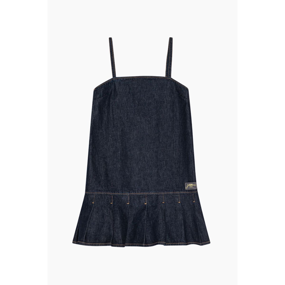 Rinse Denim Strap Mini Dress J1622 - Rinse - GANNI - Blå XS