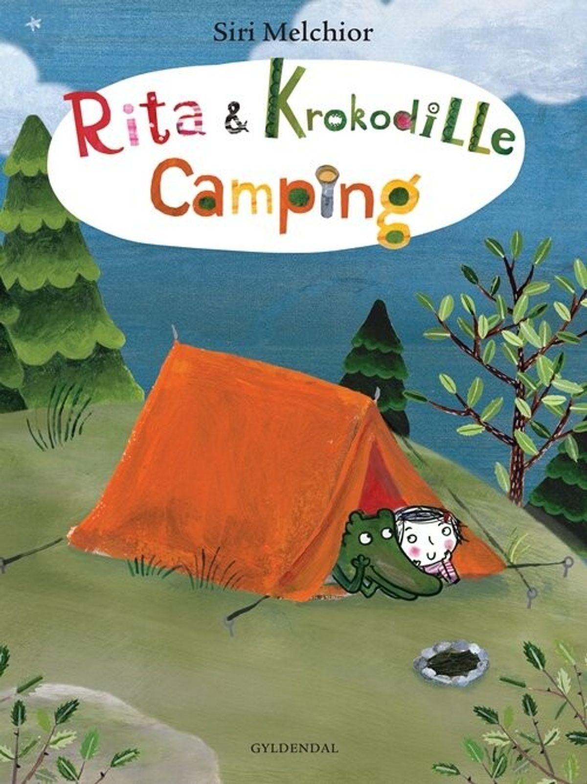 Rita Og Krokodille - Camping - Siri Melchior - Bog