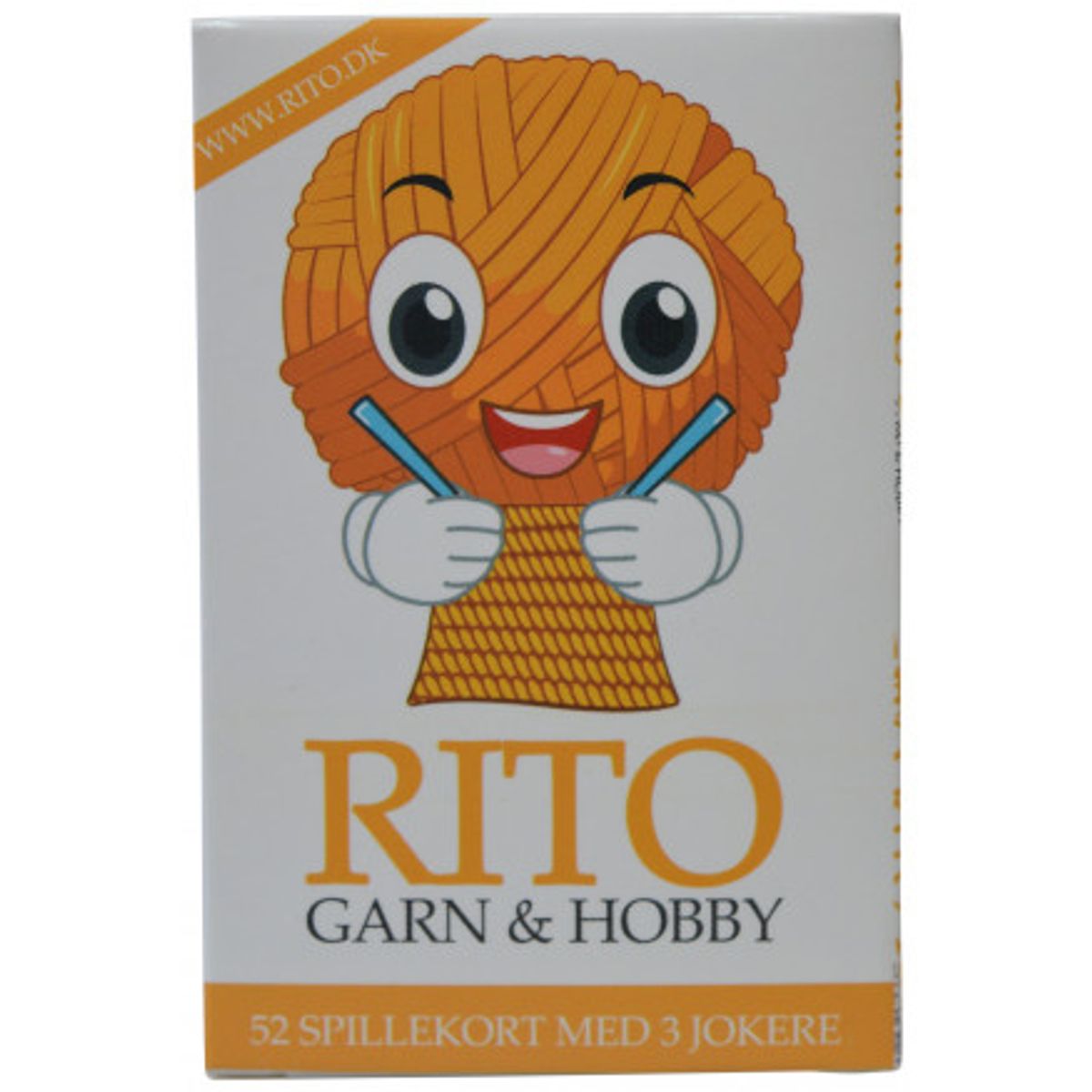 Rito Spillekort 9x6 cm 52 kort + 3 jokere