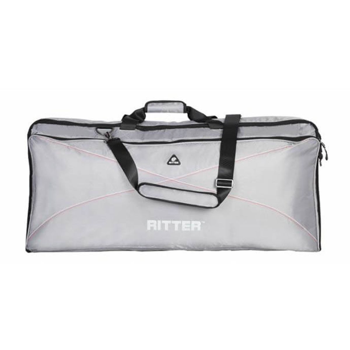 Ritter RKP2-00/SRW taske til mixer / laptop, 28x48x10 cm. silver / red / white