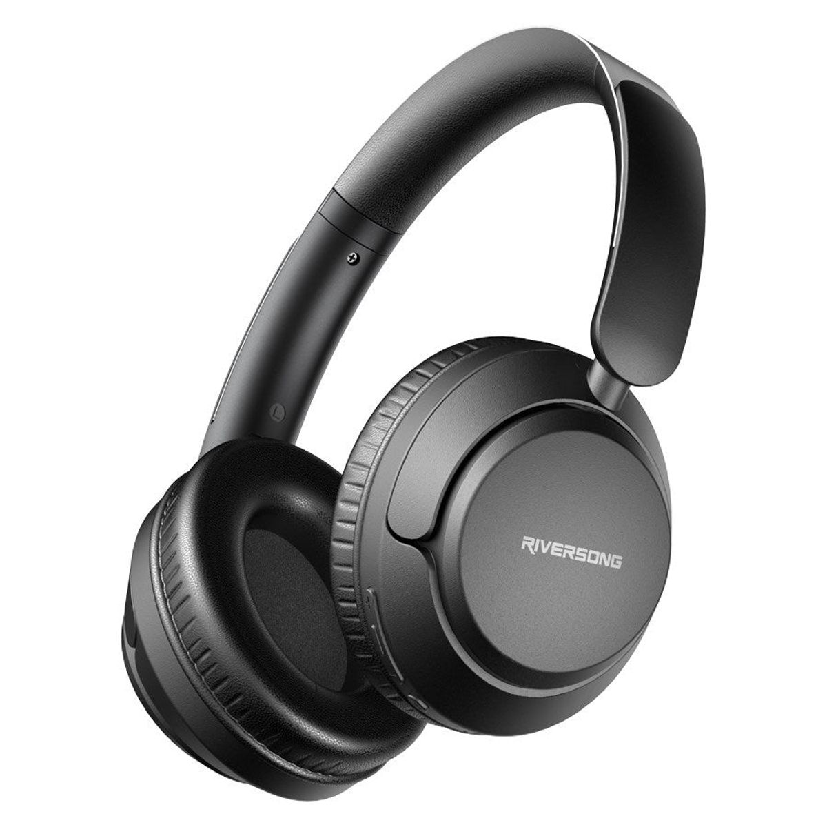 Riversong Rythm M6, Over-ear høretelefoner, Sort