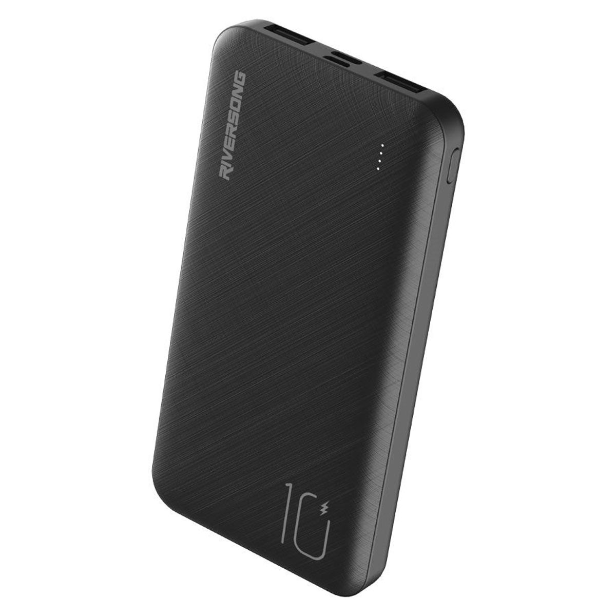 Riversong Vision 10SE Pro, 10.000 mAh 20W USB-C PD powerbank, Sort