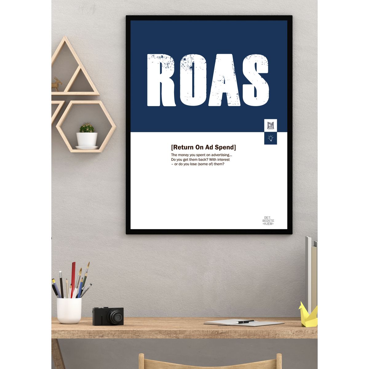 ROAS-marketing-plakat - Download PDF og print selv i mange formater kr. 299