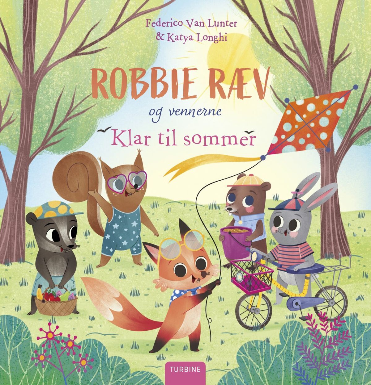 Robbie Ræv Og Vennerne - Klar Til Sommer - Federico Van Lunter - Bog