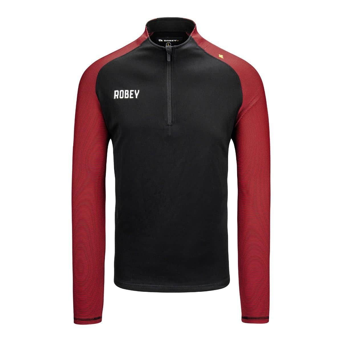 Robey - Performance Half-Zip Trøje - Sort-rød Sort og Rød - 971 140