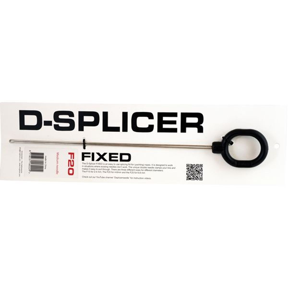 Robline D-Splejser nål F10 Ø1mm nål, tov 0-2mm - 137130151