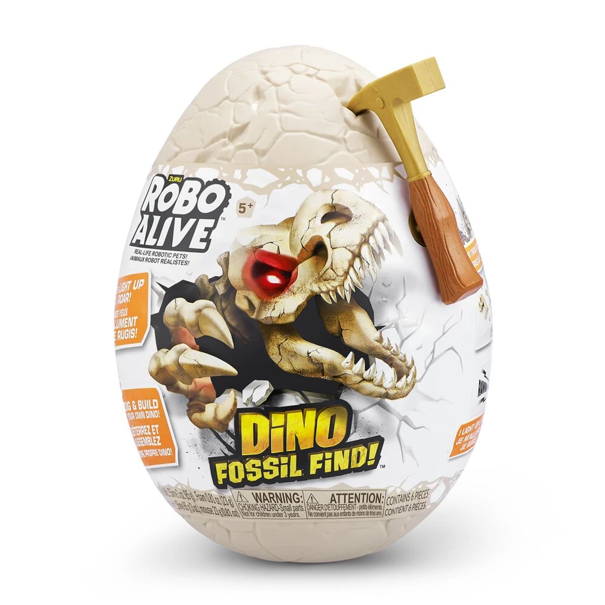 Robo Alive Dino Fossil Find Surprise Egg