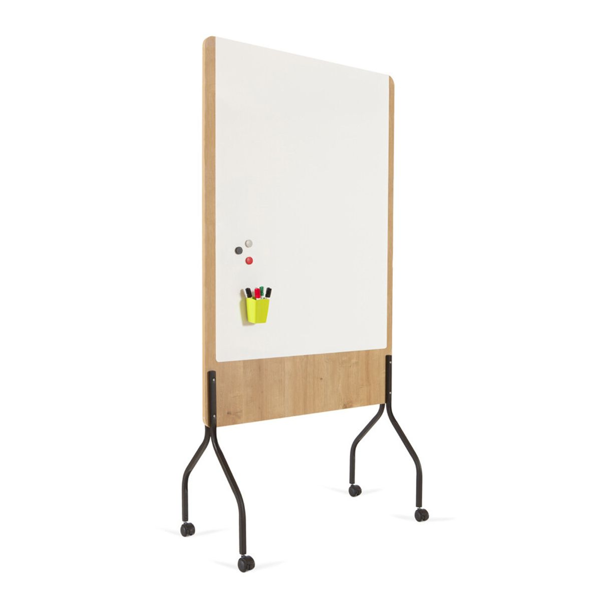 Rocada Natur dobbeltsidet mobil whiteboard