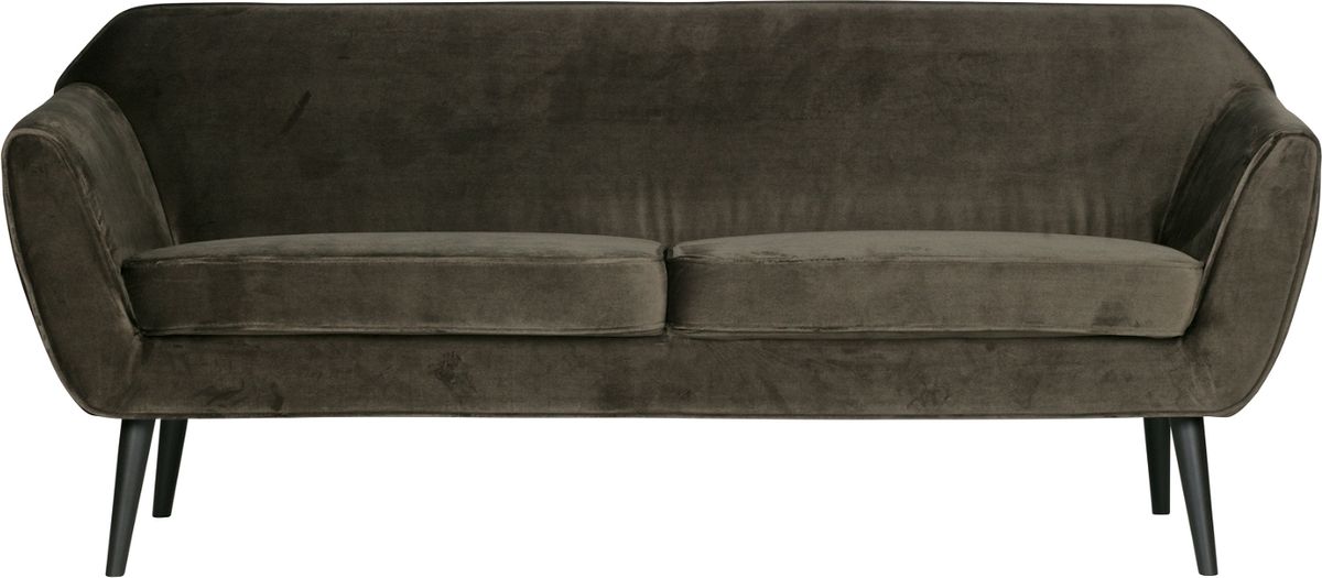 Rocco, Loungesofa, mørkegrøn, H75x187x82 cm