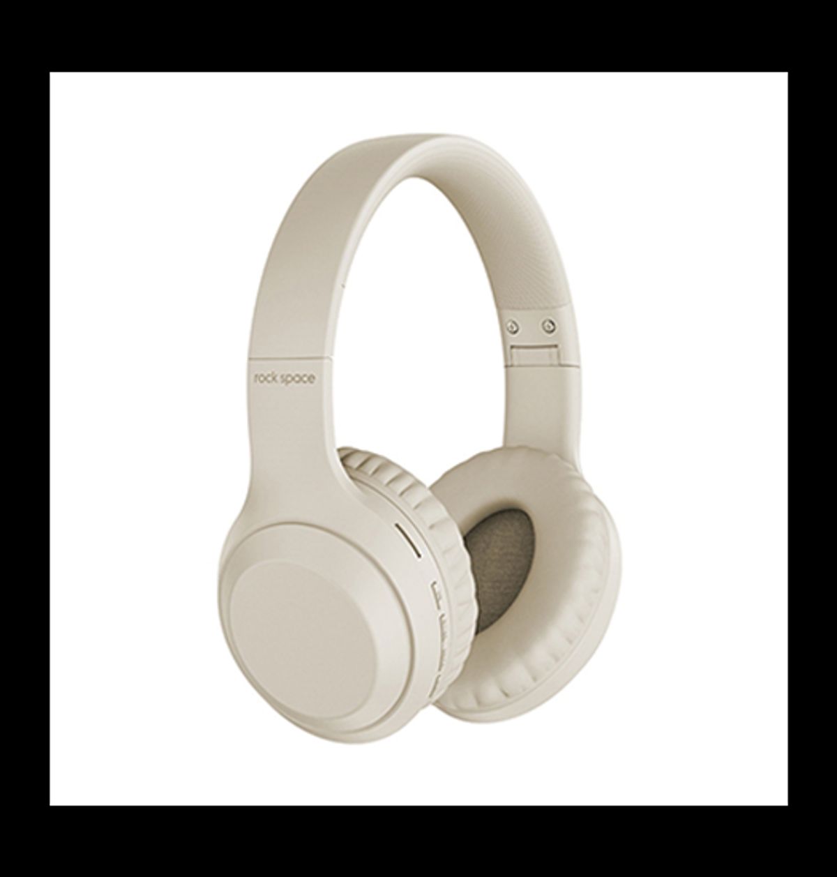 ROCK&trade; | HIFI Over Ear Trådløs Headset Bluetooth 5.0 - Beige