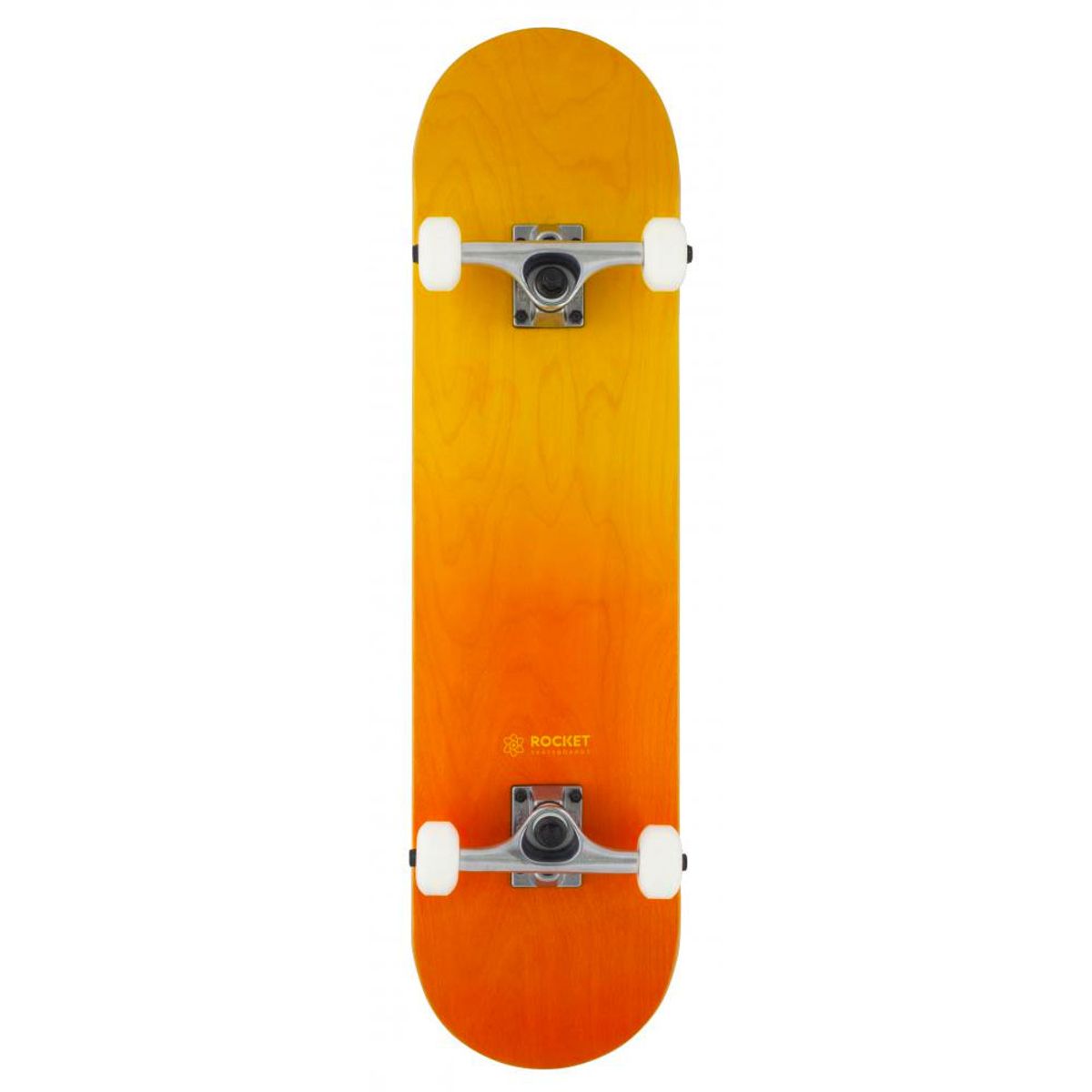 Rocket Skateboard Dipped Orange 8.0