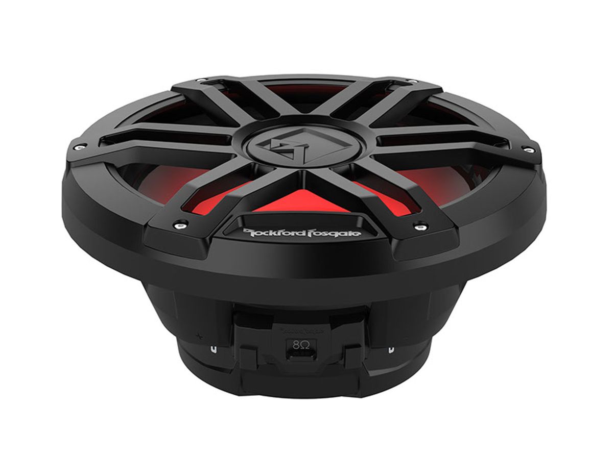 Rockford Fosgate M1D4-12B 12" Color Optix Marine Subwoofer - Sort