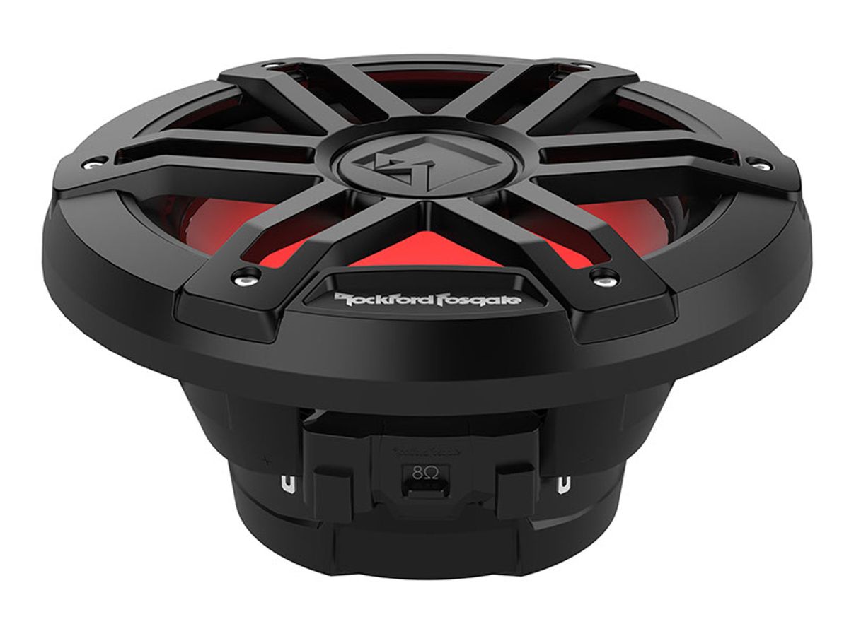 Rockford Fosgate M1D4-8B 8" Color Optix Marine Subwoofer - Sort