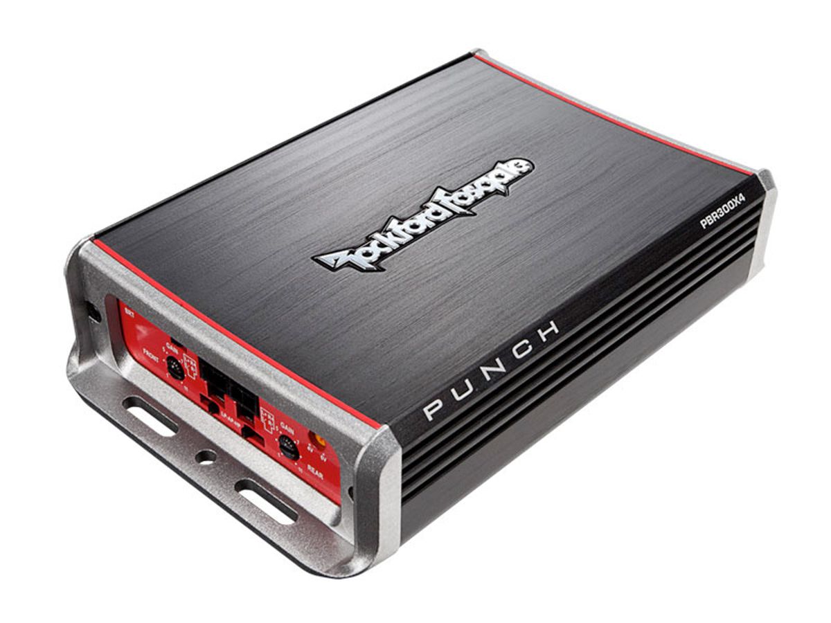 Rockford Fosgate PBR300X4 Punch BRT forstærker