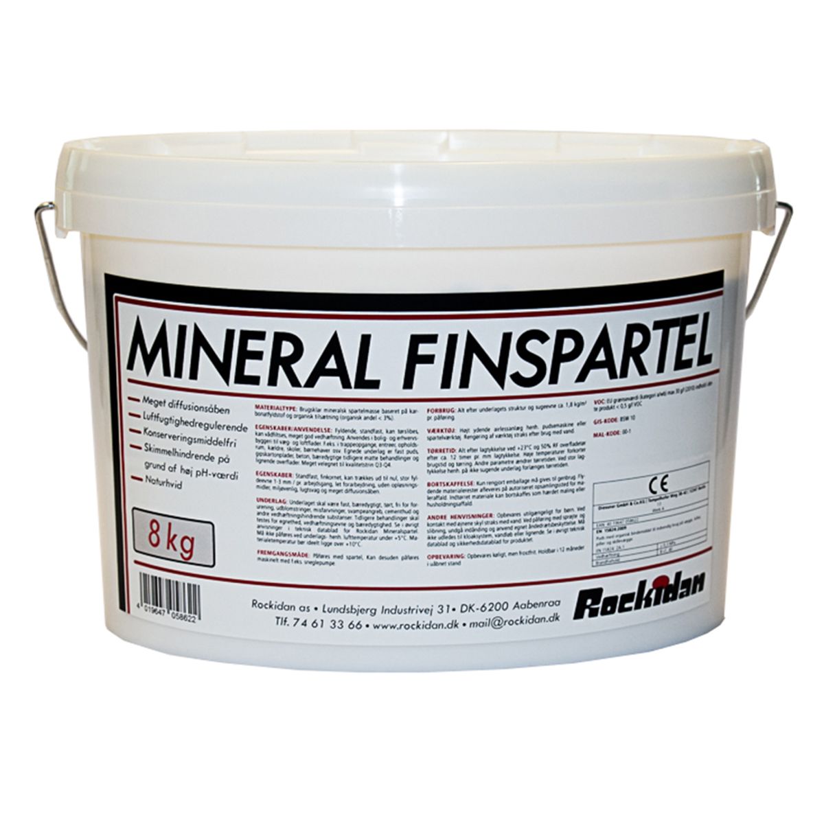 Rockidan Mineral Finspartel - 8 kg