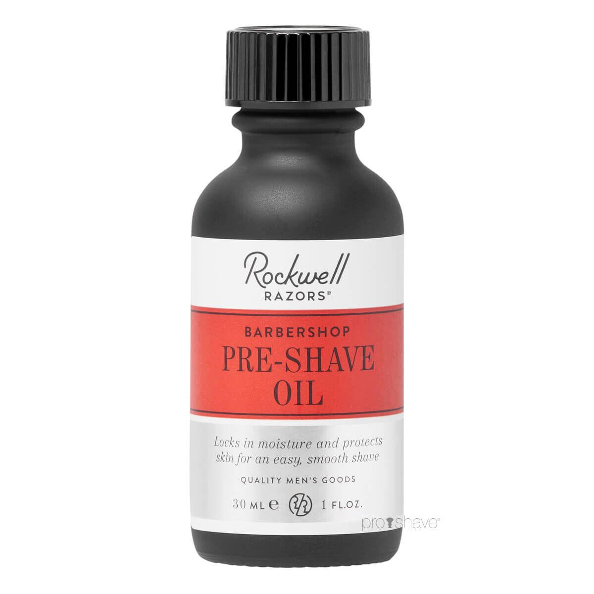 Rockwell Preshave Oil, Barbershop Scent, 30 ml.