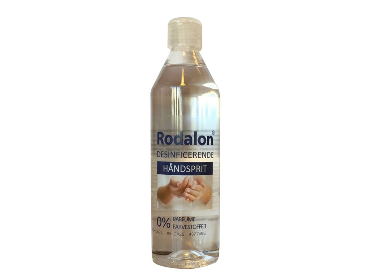 Rodalon Hånddesinfektion Sprit 70% - 500 ml - Med Skruelåg