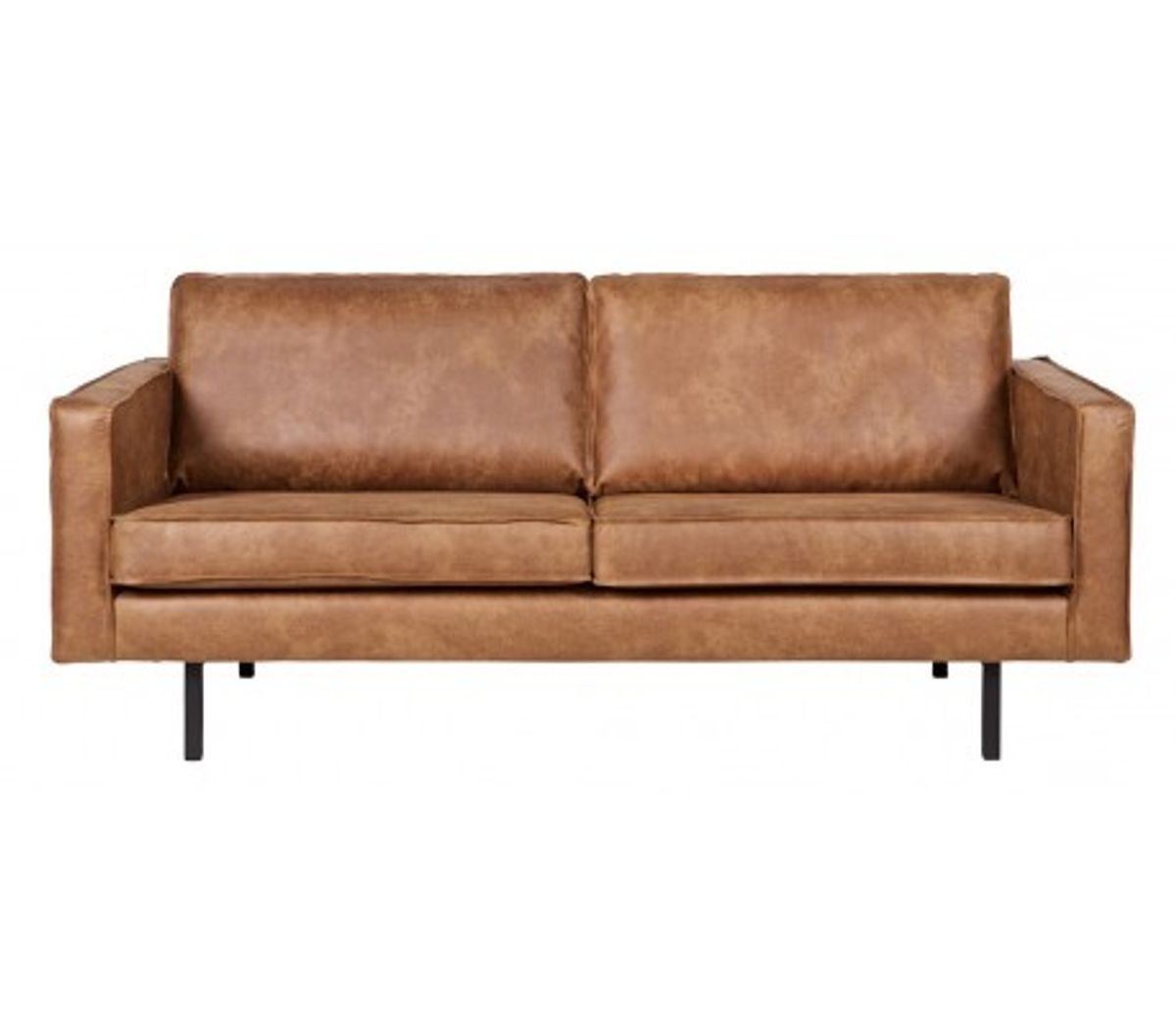 Rodeo 2,5-personers sofa i læder B190 cm - Vintage cognac