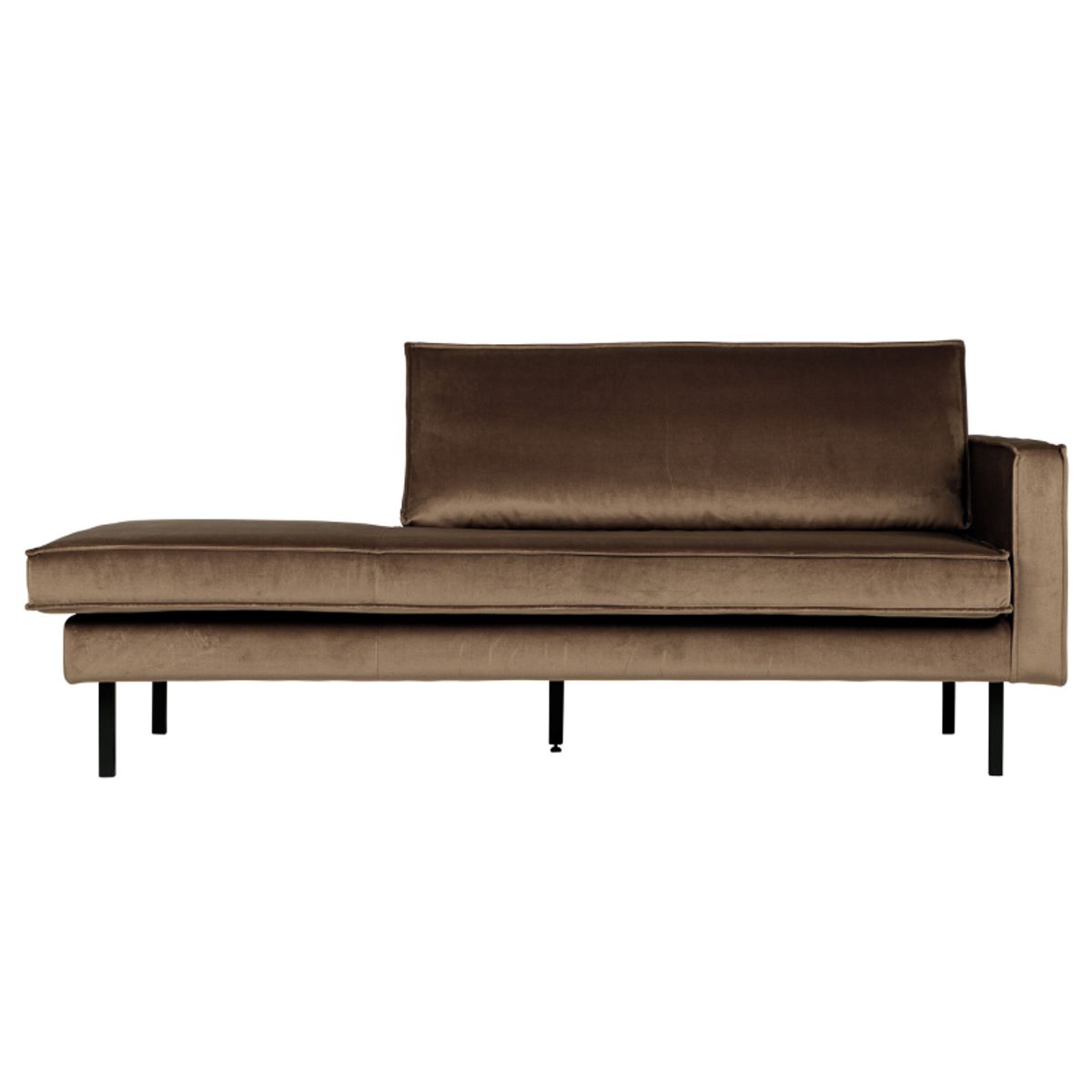 Rodeo Daybed Højrevendt Velour - Taupe