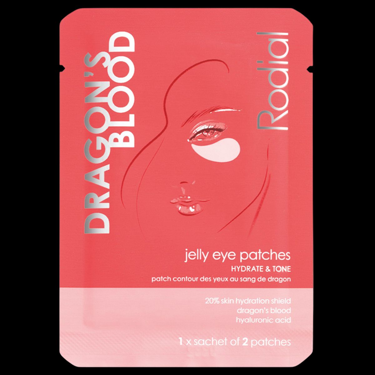 Rodial Dragon's Blood Jelly Eye Patches (1 sæt)