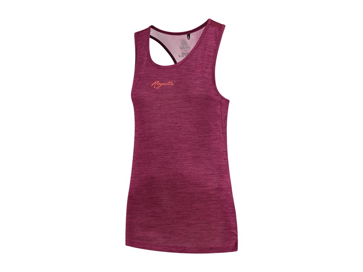 Rogelli Aura - Sports tank top - Dame - Cerise/Coral - Str. S