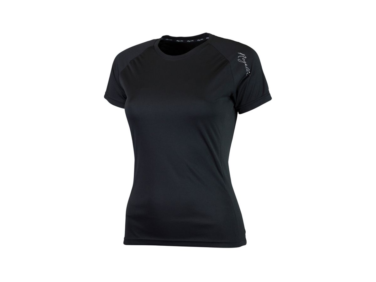 Rogelli Basic - Sports t-shirt - Dame - Sort - Str. M