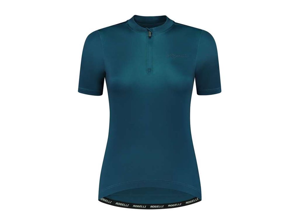 Rogelli Core - Cykelbluse - Dame - Korte ærmer -Blå - Str. 2XL