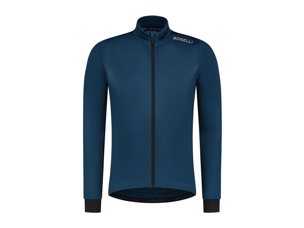 Rogelli Core - Cykeltrøje - Lange ærmer - Navy - Str. 3XL