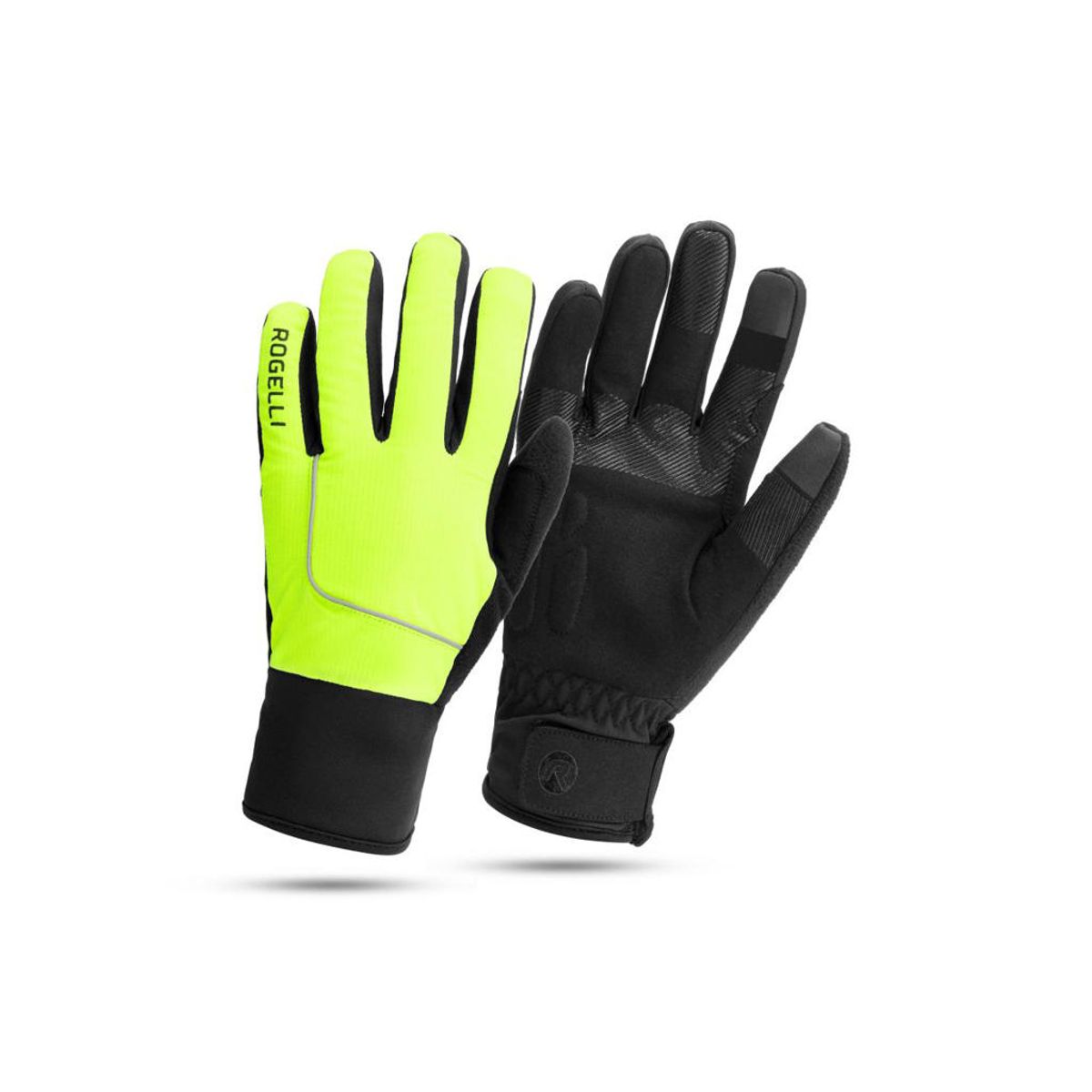 Rogelli Essential - Vinterhandsker - Flour-Yellow - Str. M