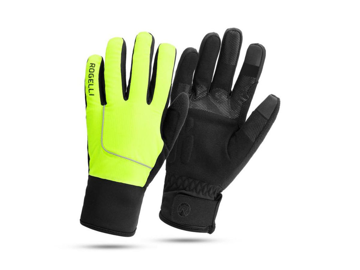 Rogelli Essential - Vinterhandsker - Flour-Yellow - Str. XL