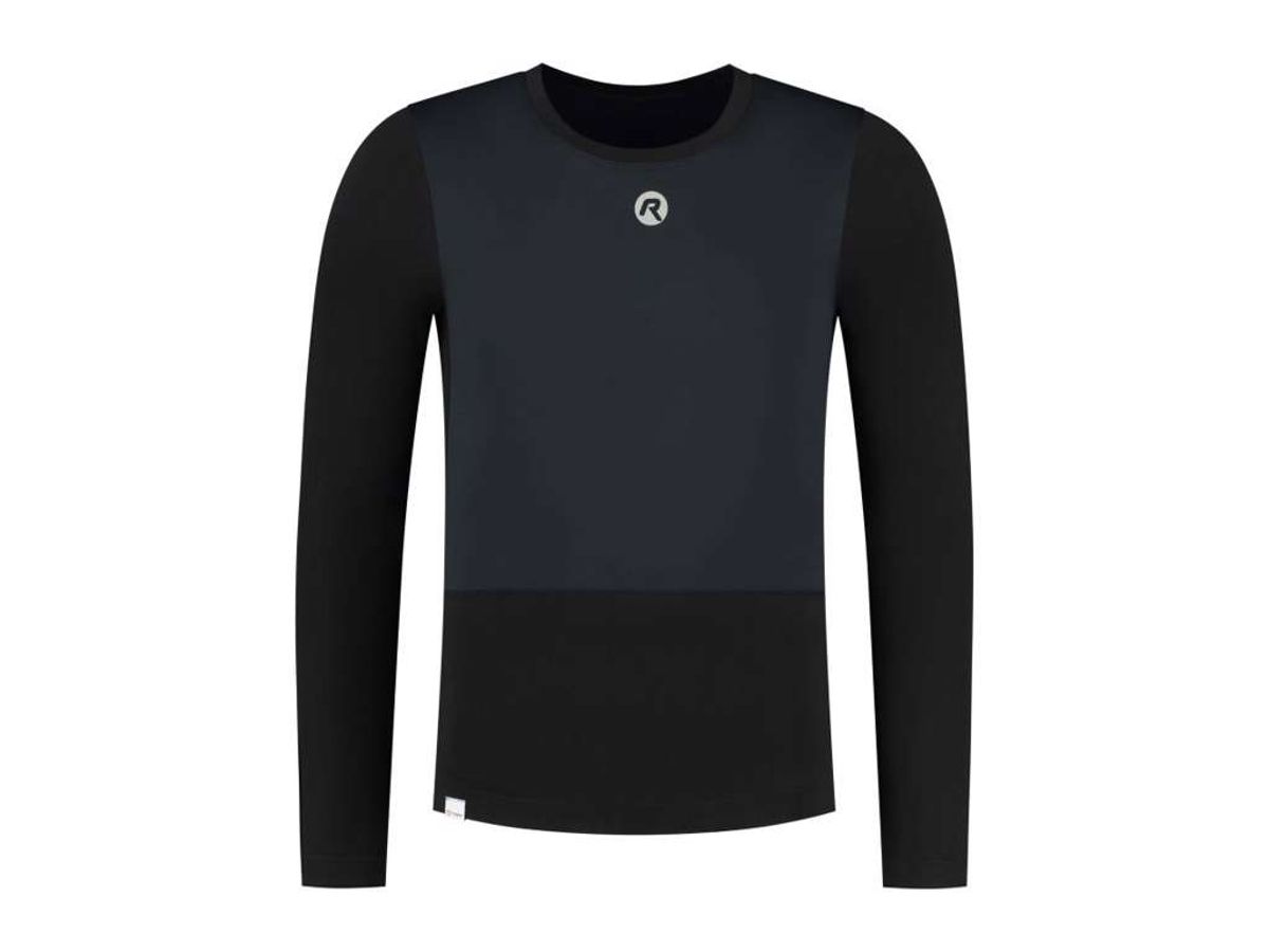 Rogelli No Wind II - L/S Baselayer - Svedundertrøje - Sort - Str. 2XL