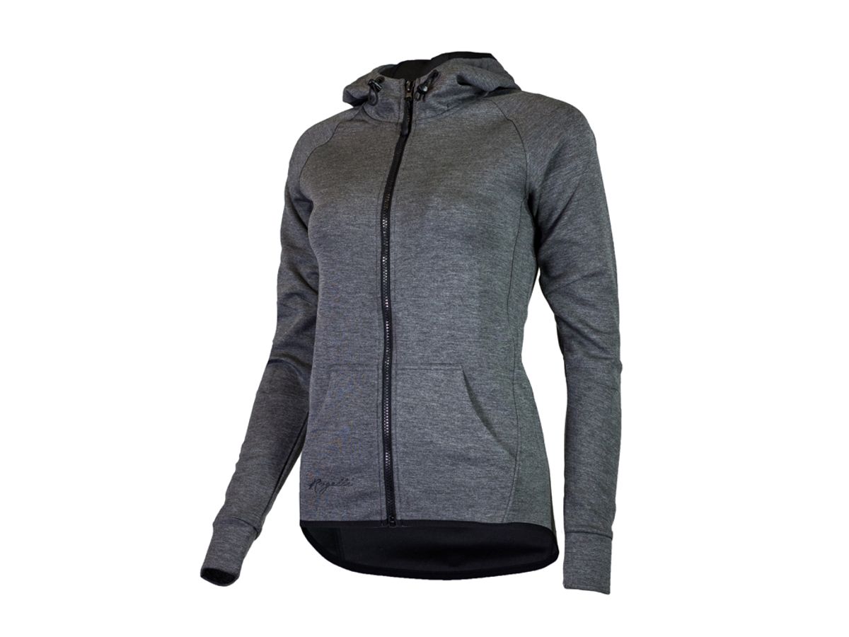 Rogelli Training - Sports hoodie - Dame - Carbon - Str. XS