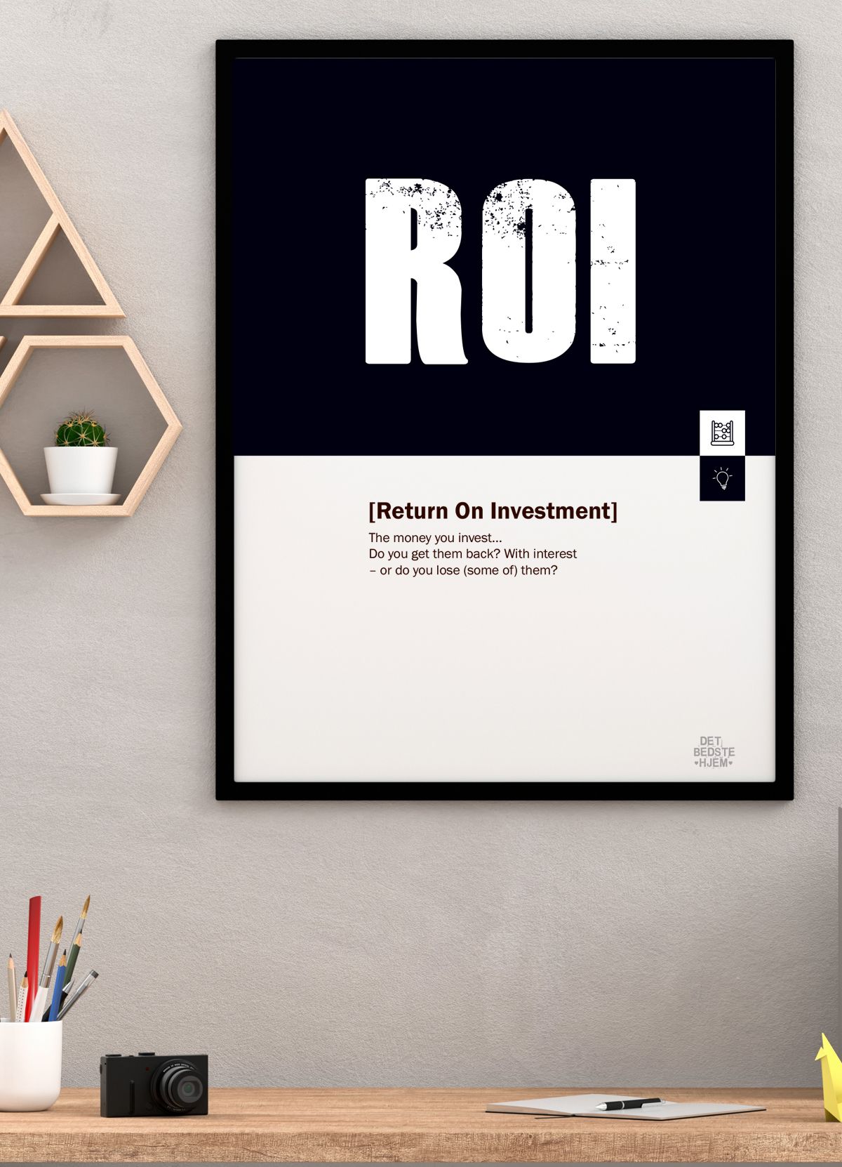 ROI-marketing-plakat - Download PDF og print selv i mange formater kr. 299