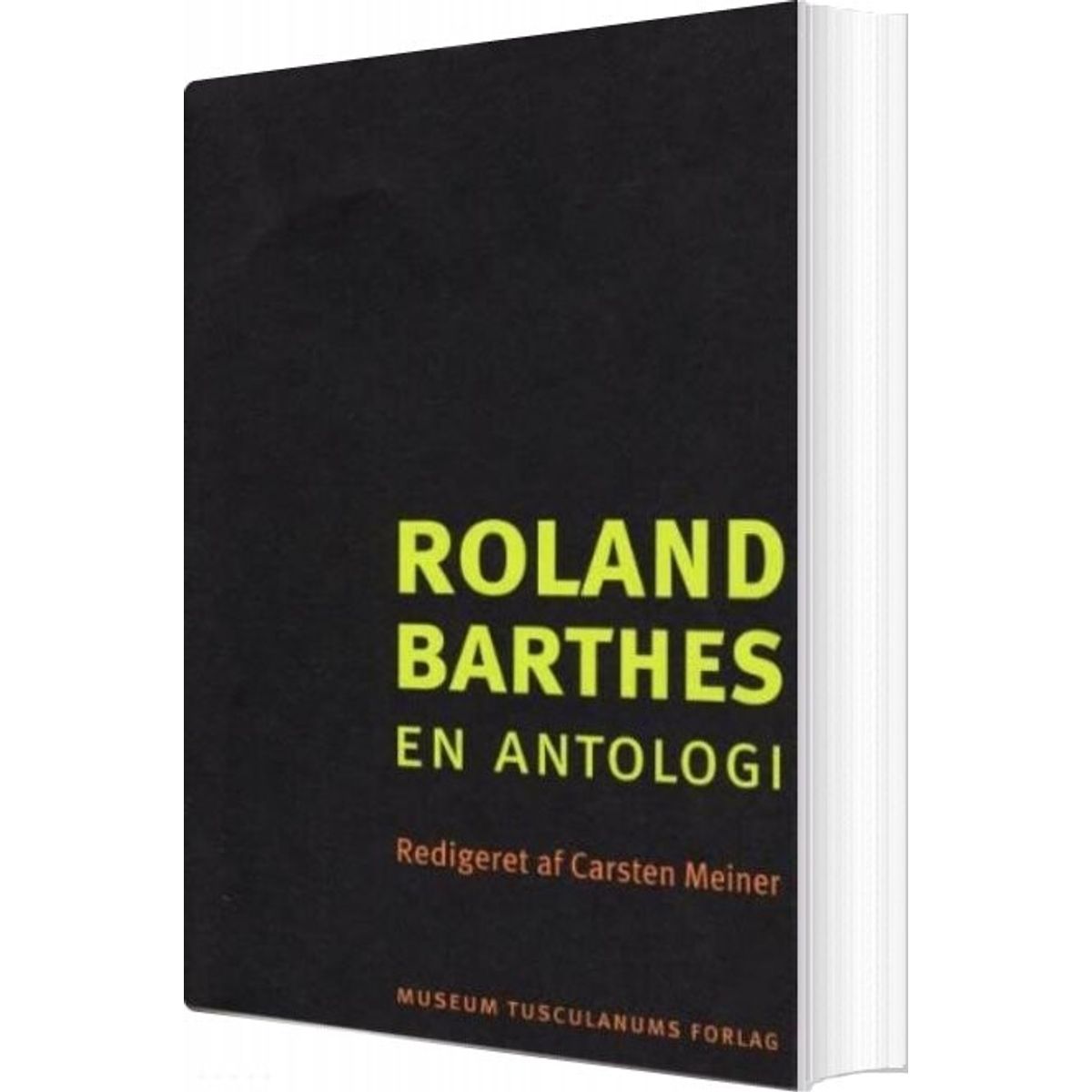 Roland Barthes - Carsten Meiner - Bog