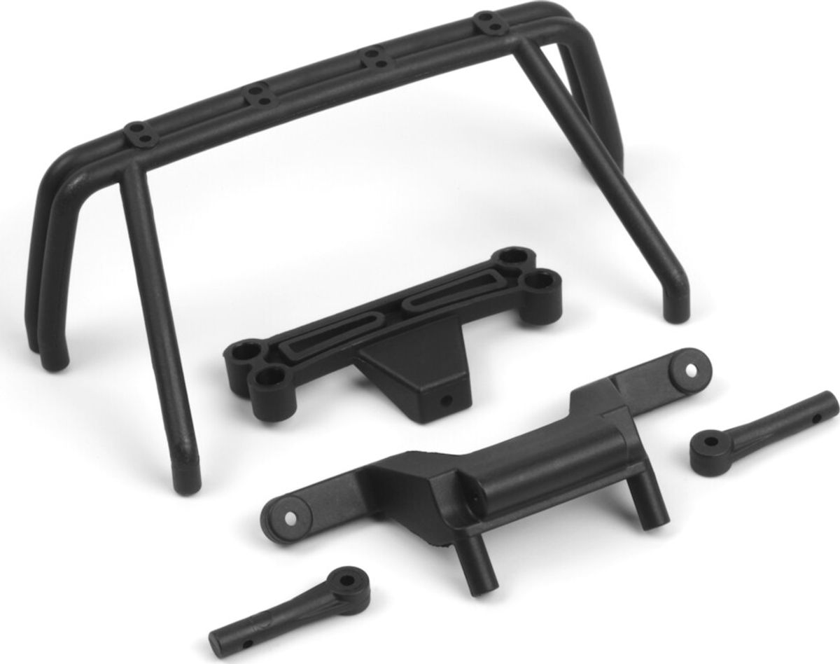 Roll Cage & Body Mount Set Type 1 (black) - Hp160846 - Hpi Racing