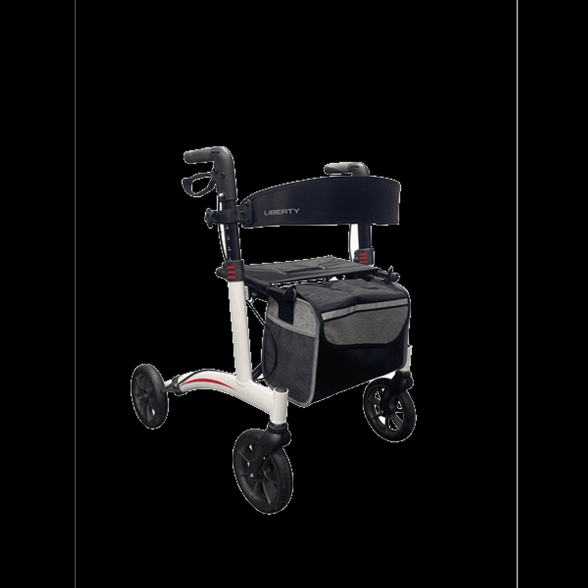 Rollator Actimo® Liberty | letvægtsrollator - Hvid