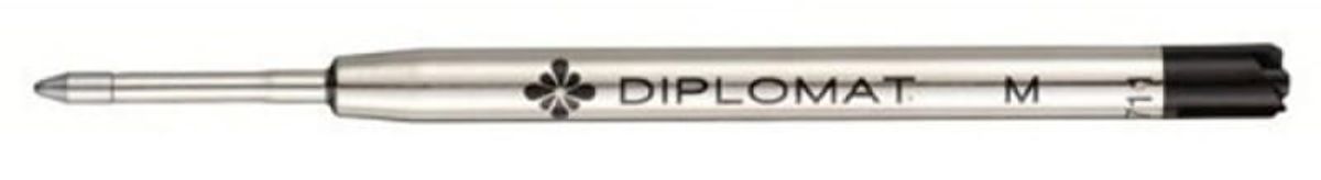 Rollerball refill DIPLOMAT til serien Excellence A Plus, Excellence A2, Aero, Optimist, Esteem, Traveller, Magnum, M, sort,.