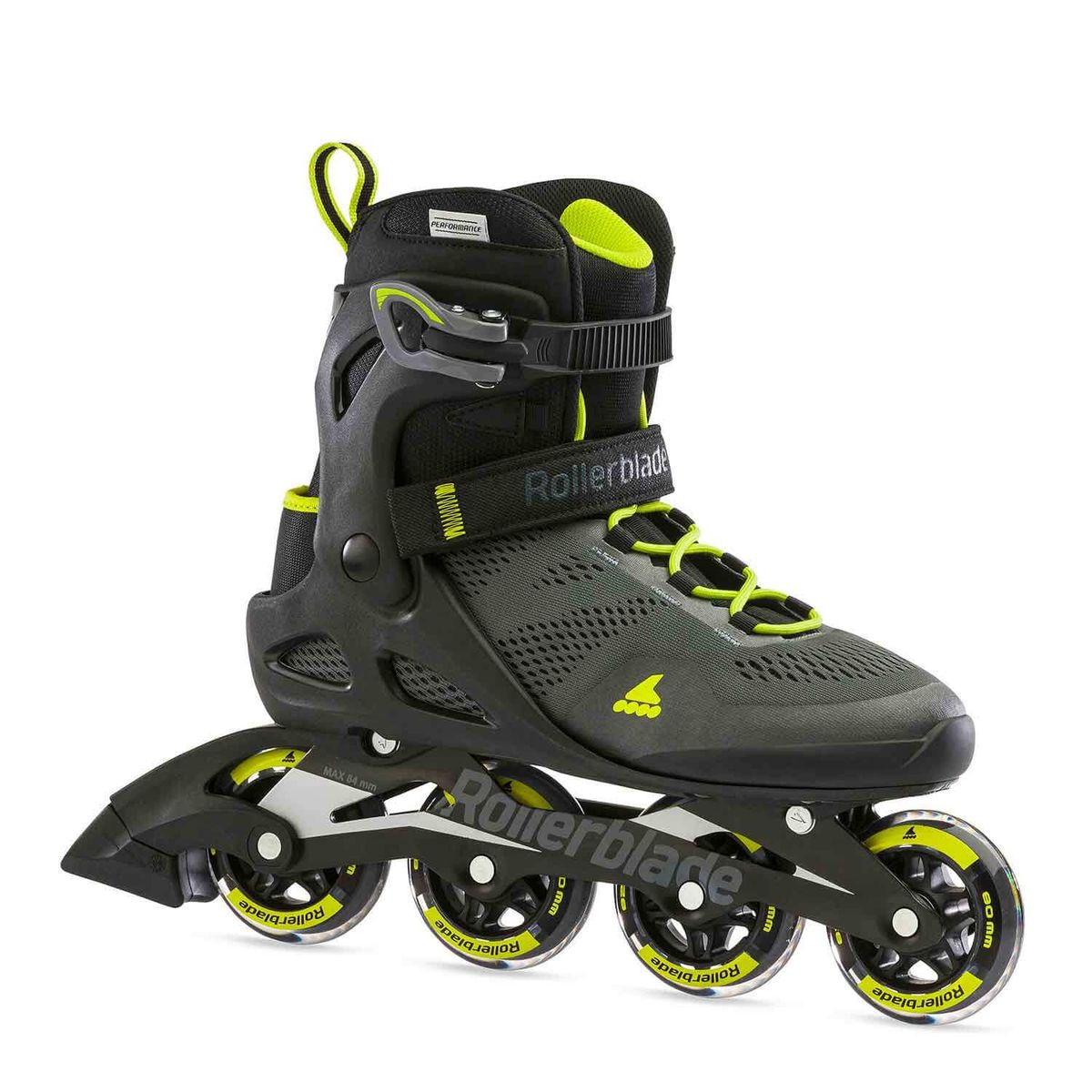 Rollerblade Macroblade 80 Black Lime