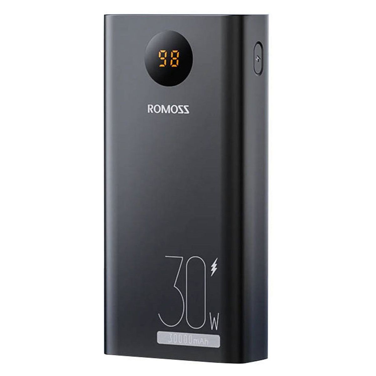 Romoss PEA30 30000mAh, 30W PD Powerbank, Sort