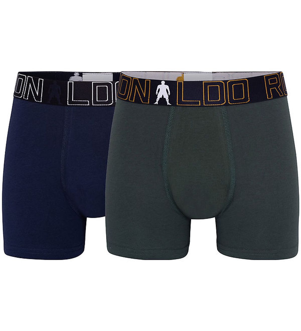 Ronaldo Boxershorts - 2 pak - Grøn/Sort