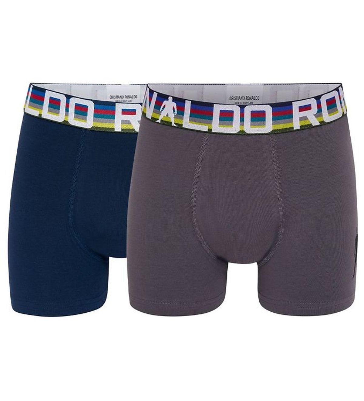 Ronaldo Boxershorts - 2-pak - Mørkegrå/Navy