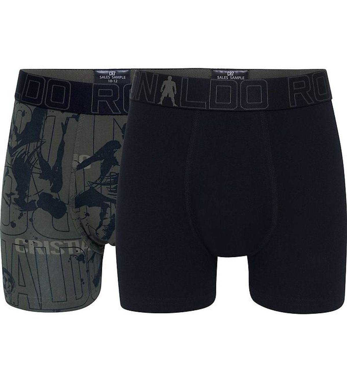 Ronaldo Boxershorts - 2-pak - Sort/Grøn