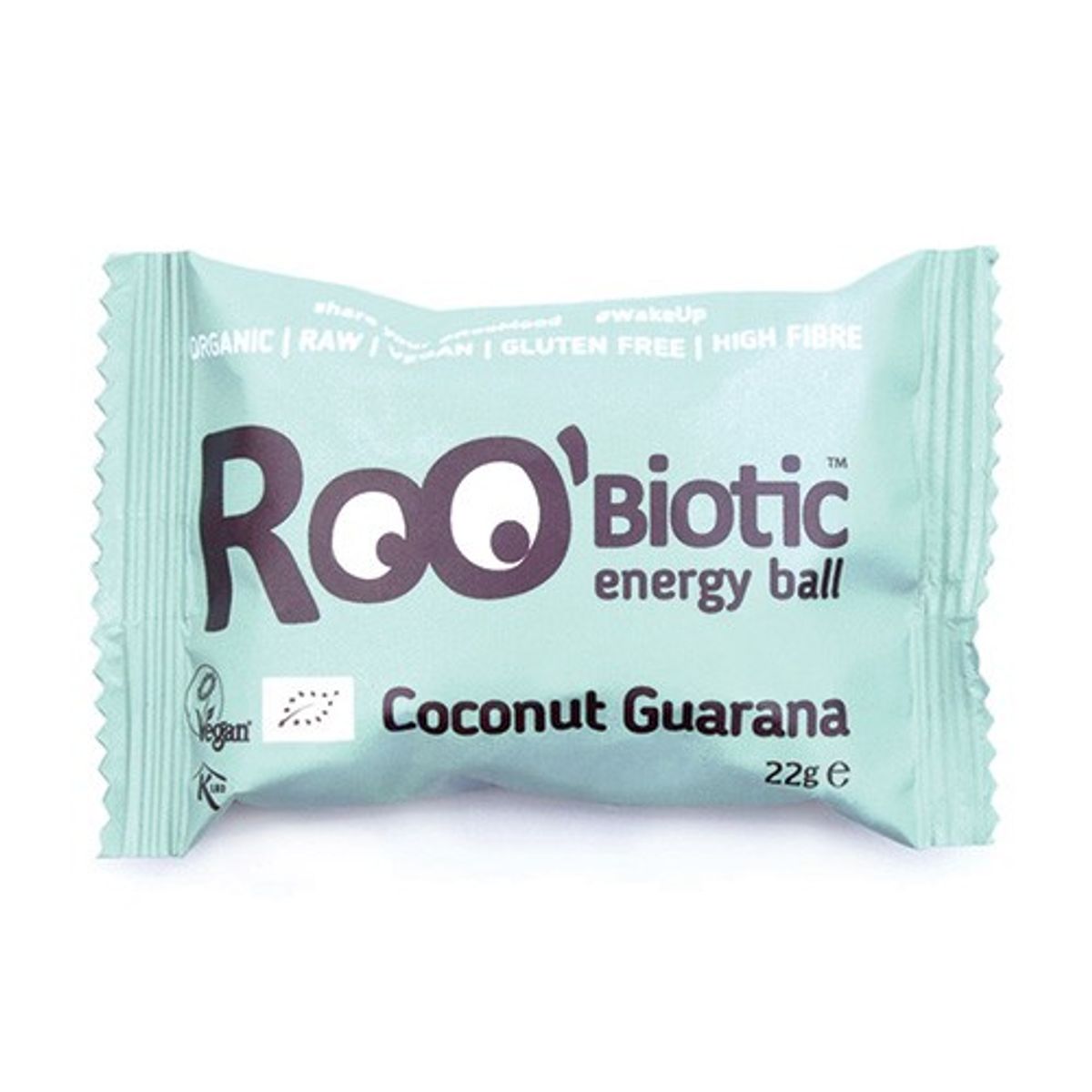 Roobiotic Energibombe Kokos & Guarana Økologisk - 22 gram - ROO´bar