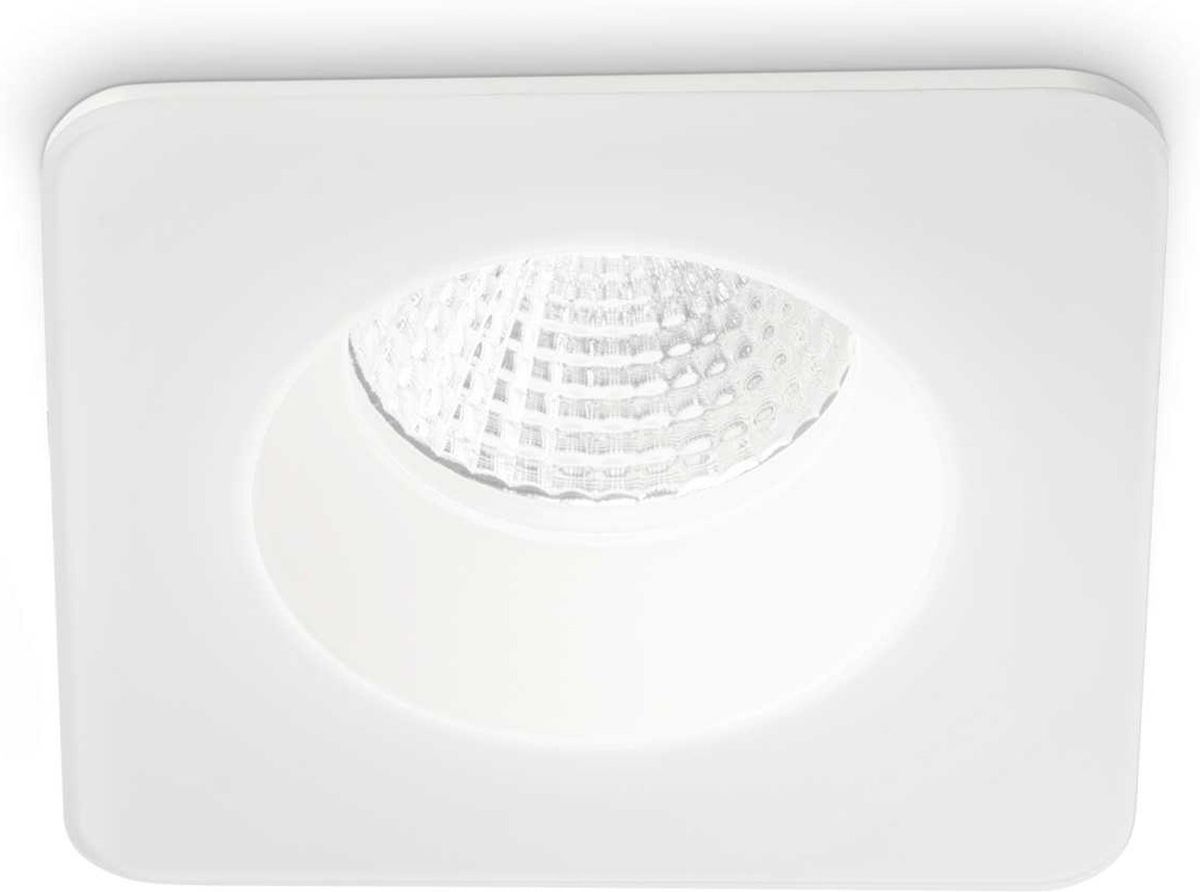 Room-65, Indbygningslampe, 8W, LED, hvid, aluminium, metal, L100xH50xB83mm