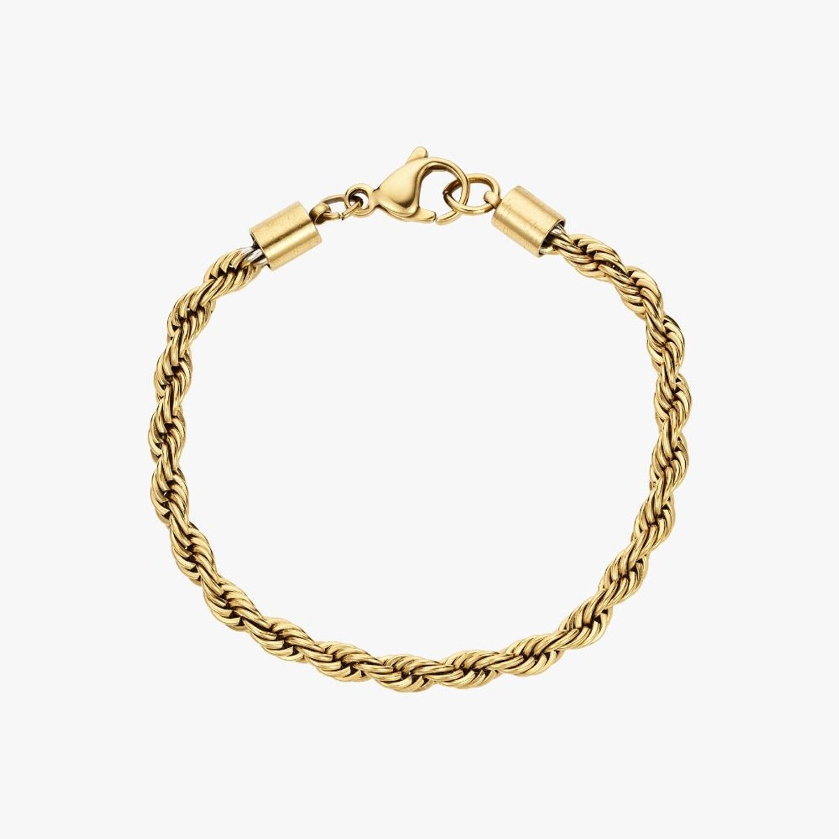 Rope Chain Armbånd 14K Guldbelagt