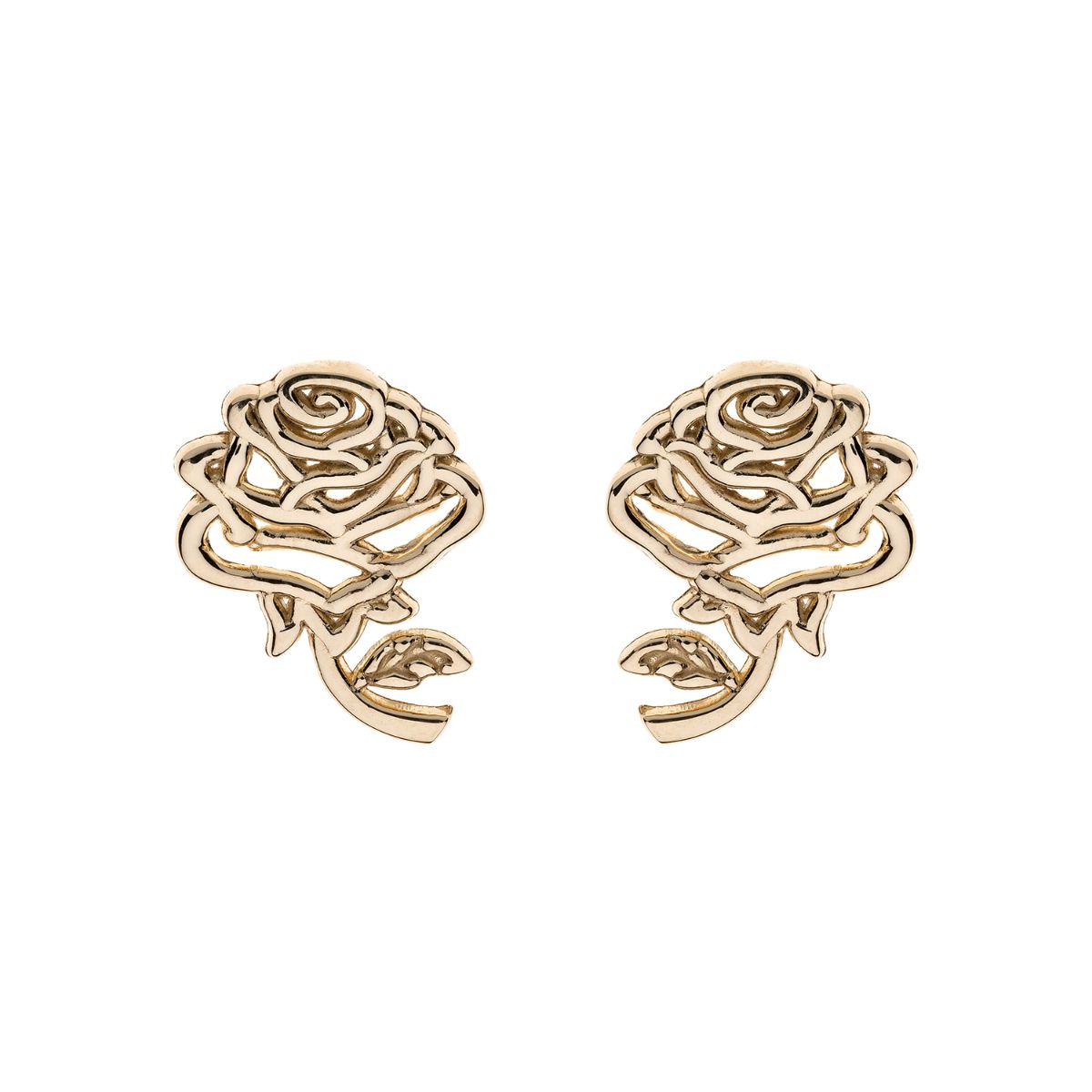 Rose 9 Karat Guld Ørestikker fra Støvring Design