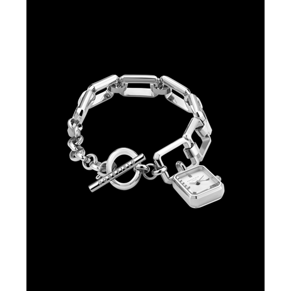 Rosefield Dameur The Octagon Charm Chain SWSSS-O53