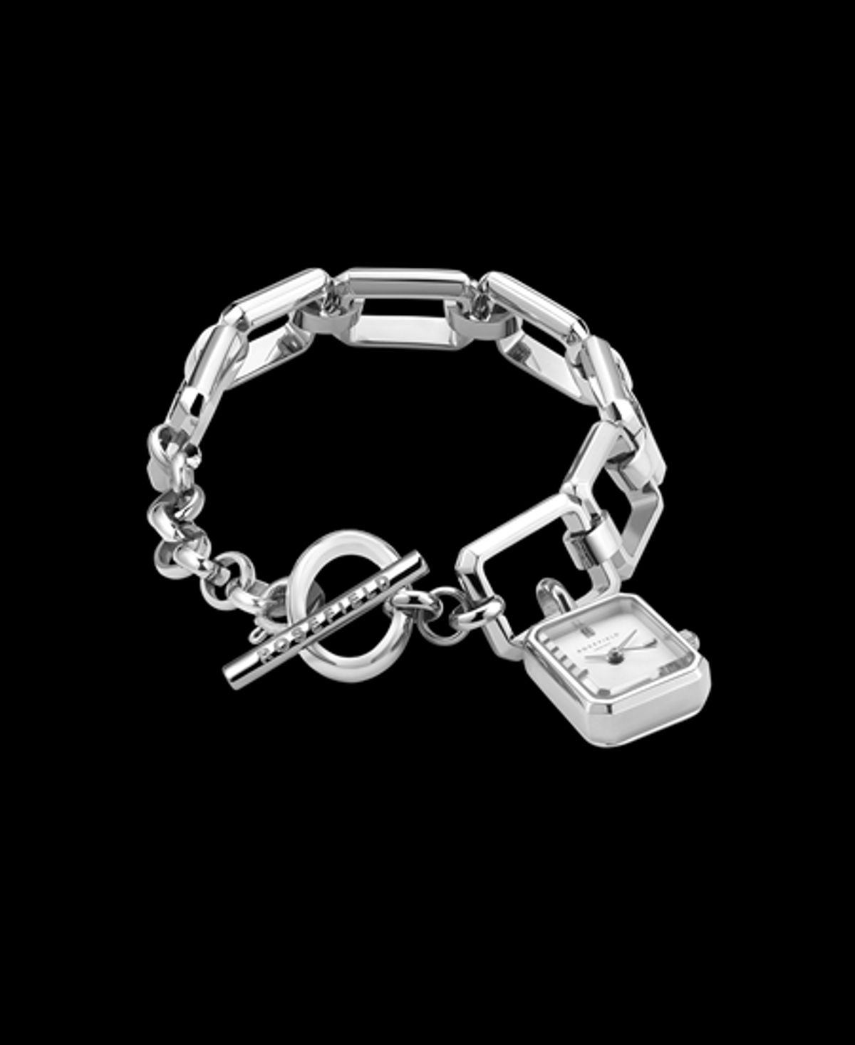 Rosefield Dameur The Octagon Charm Chain SWSSS-O53