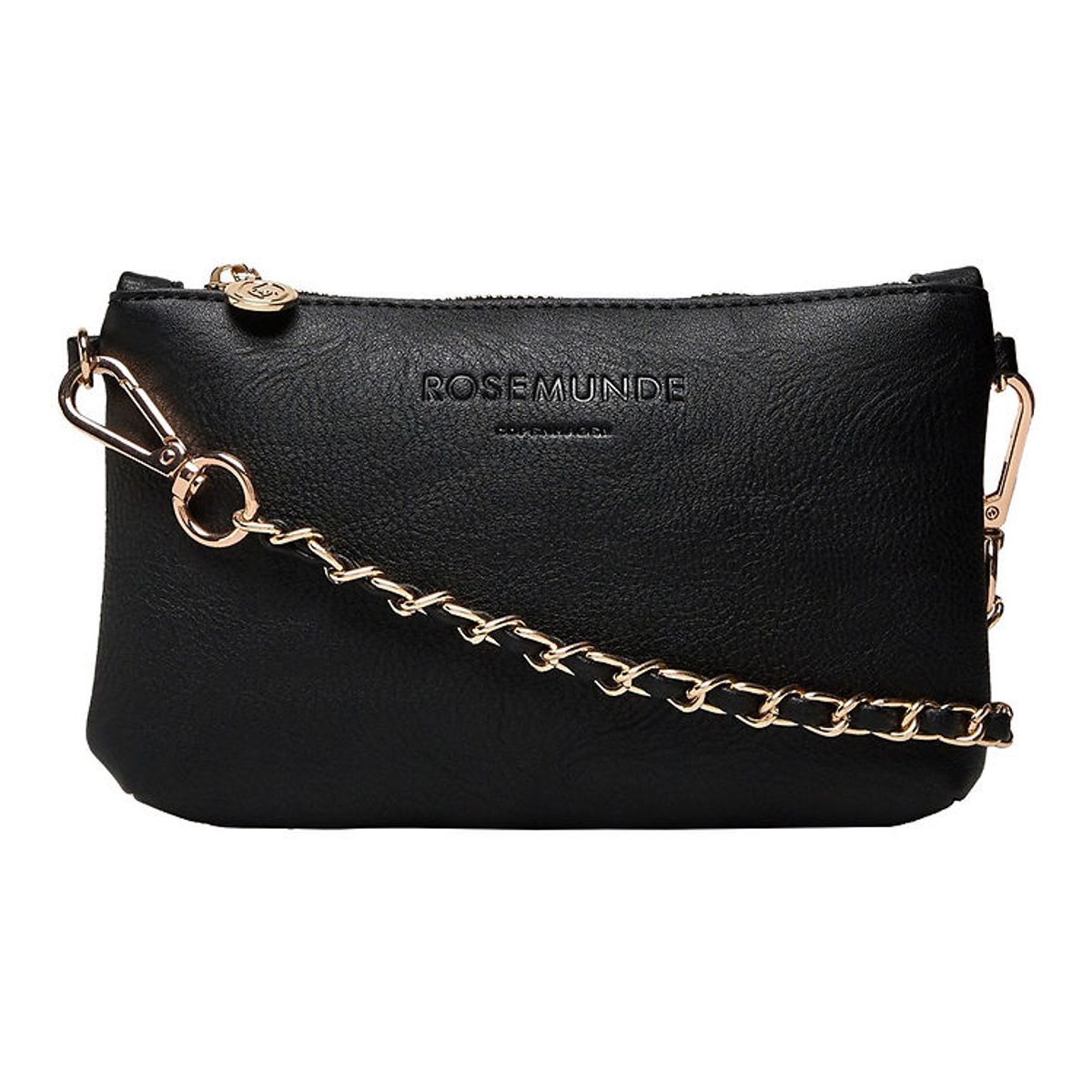 Rosemund Clutch - Black/Gold