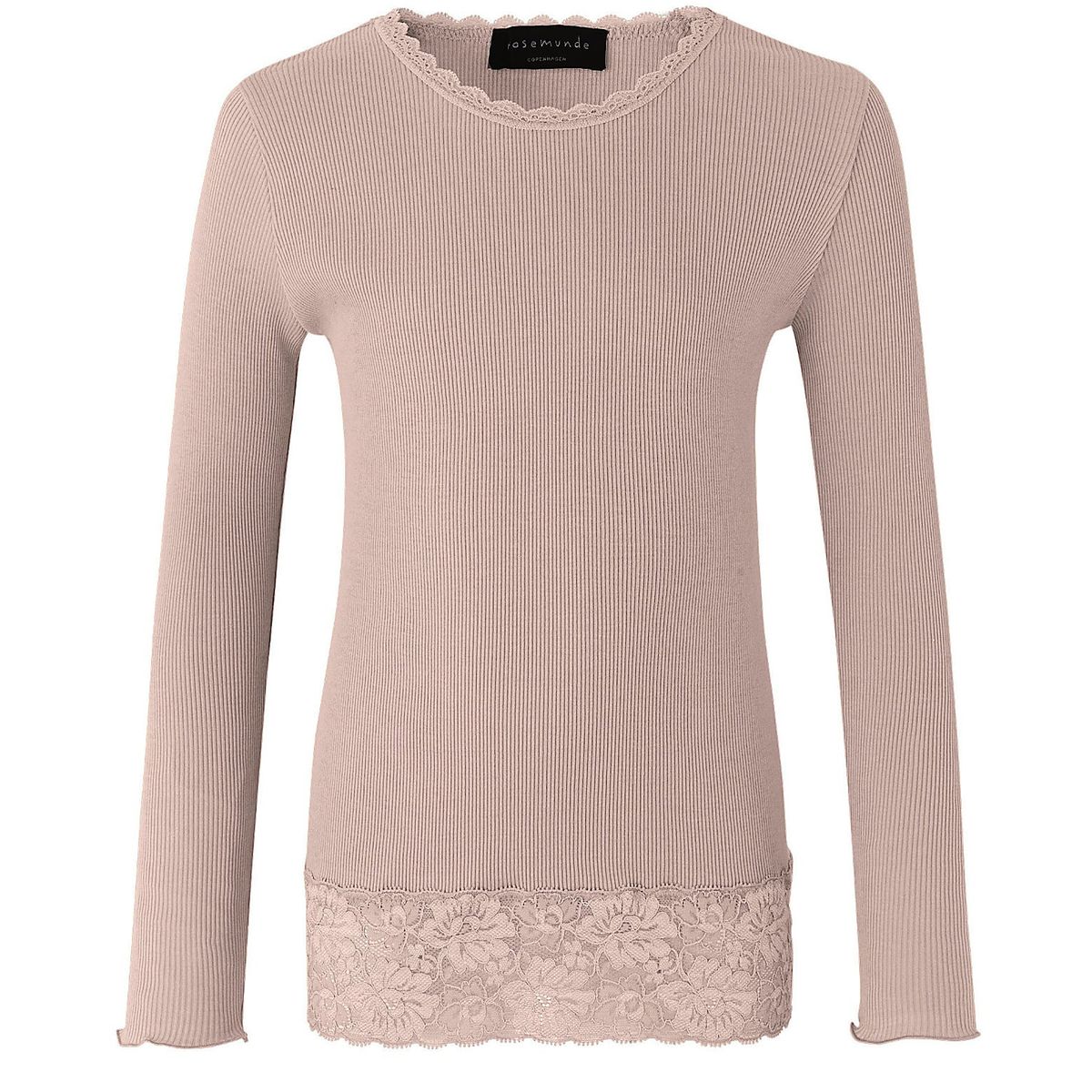 Rosemunde blonde bluse l/s, rose - 176 - 16år